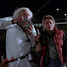 Screencap of the film Back to the Future
